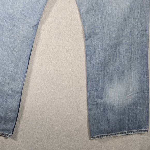 Vintage Levis 567 Jeans Mens 34x34 Blue Loose Bootcut Pants Baggy Y2K (32x32) - Picture 7 of 15
